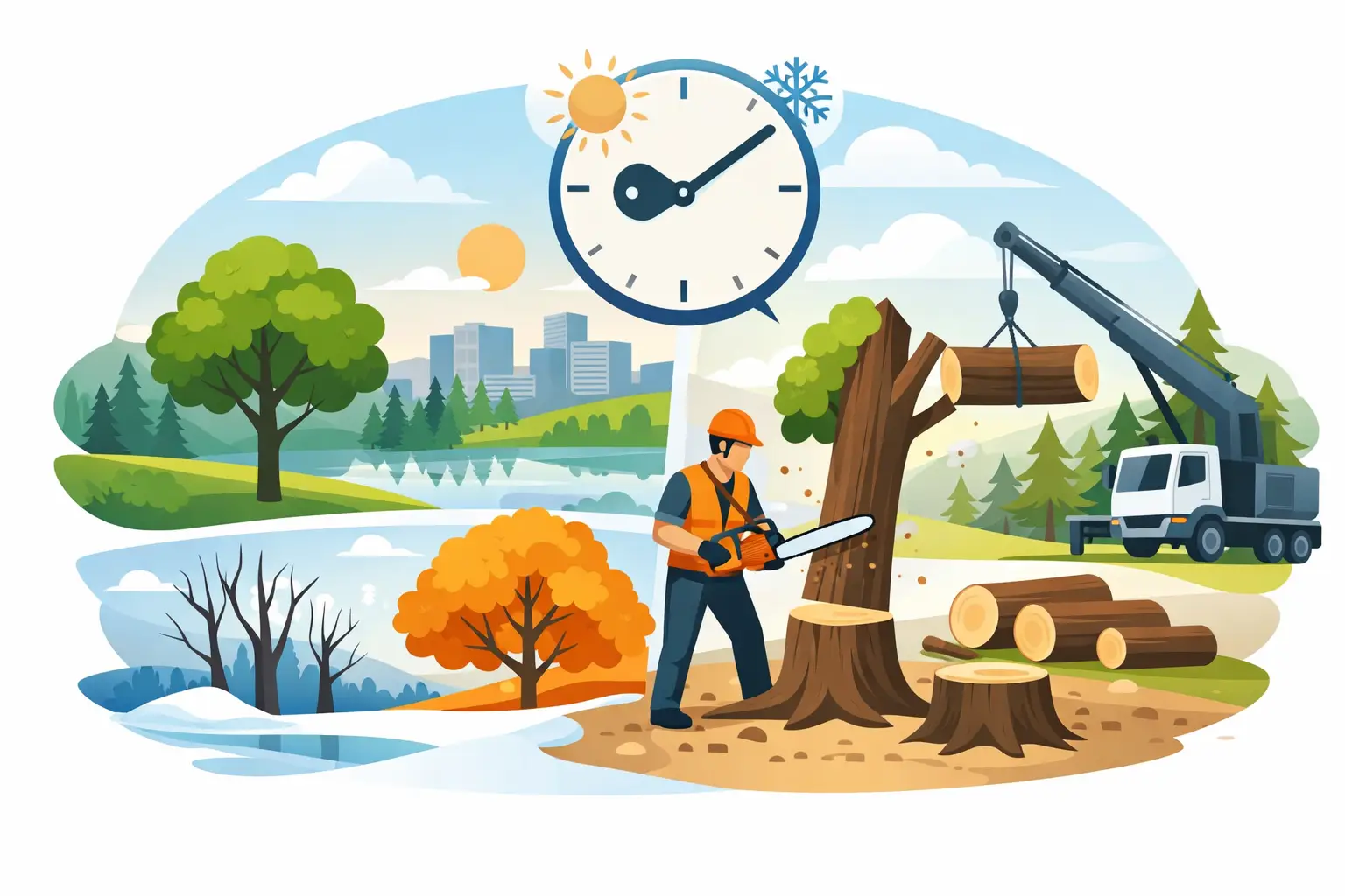 Best Time for Tree Removal in Minnesota