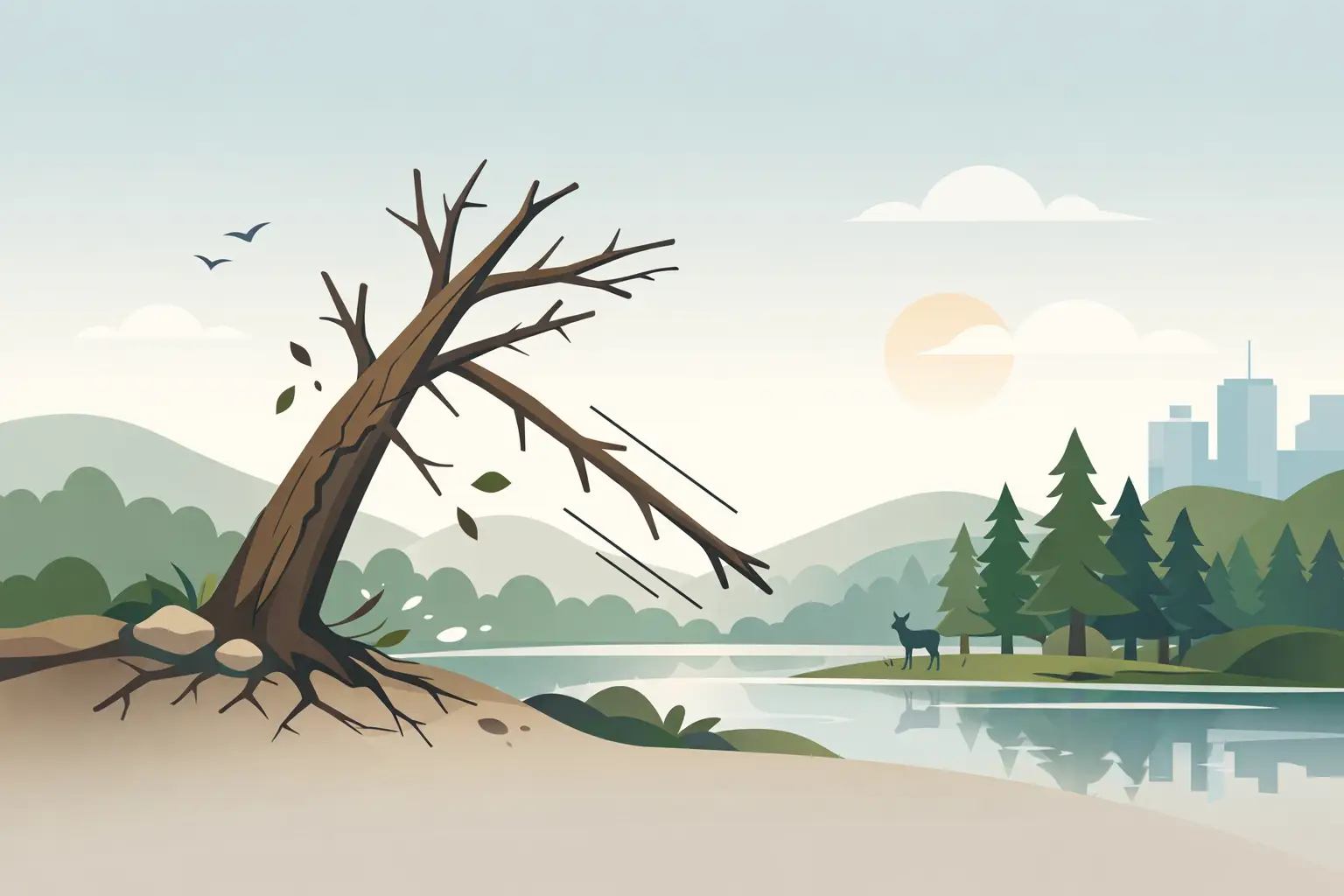 Can a Dead Tree Fall Anytime?
