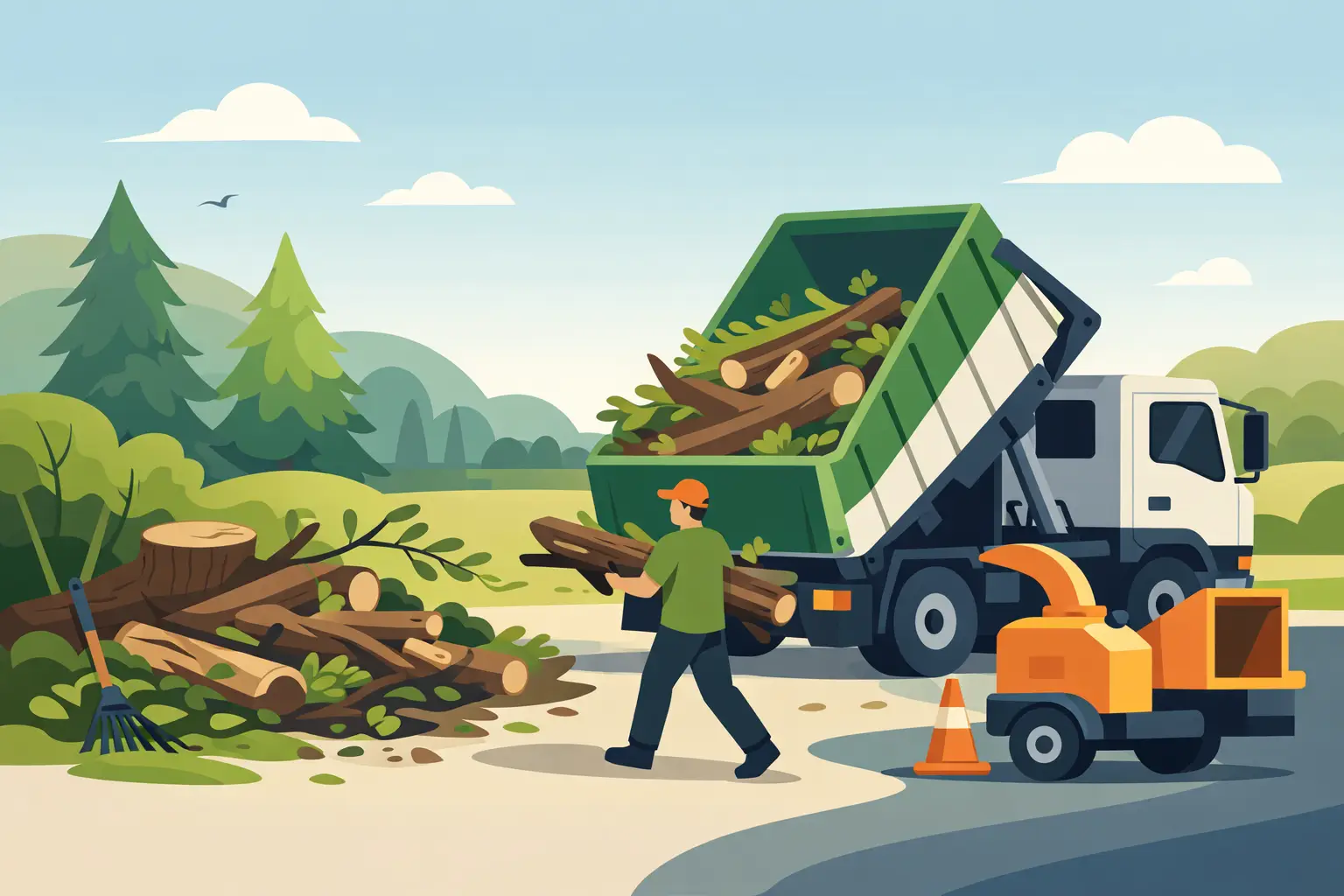 When Tree Debris Hauling Is Worth Calling Out