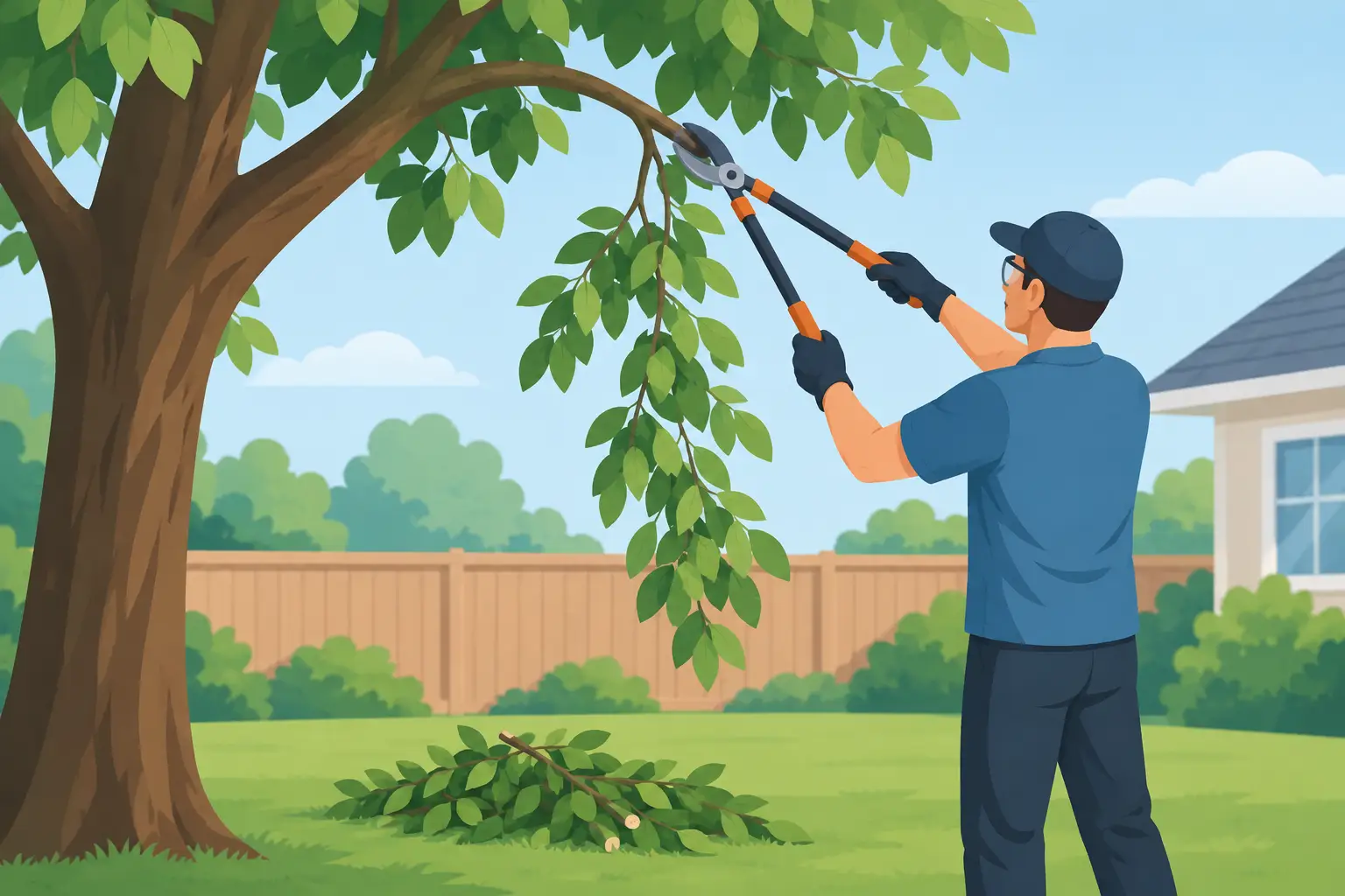 How to Remove Hanging Tree Limbs From Your Yard